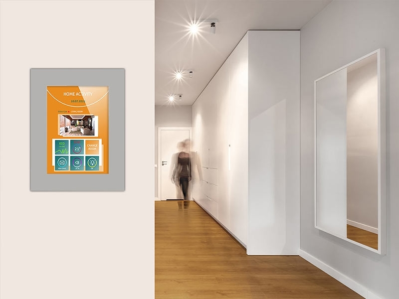 TabLines TWE079S Tablet Wandeinbau für Samsung Galaxy Tab A 10.1 (2019), silber SmartHome TabLines TWE079S Tablet Wandeinbau für Samsung Galaxy Tab A 10.1 (2019), silber SmartHome