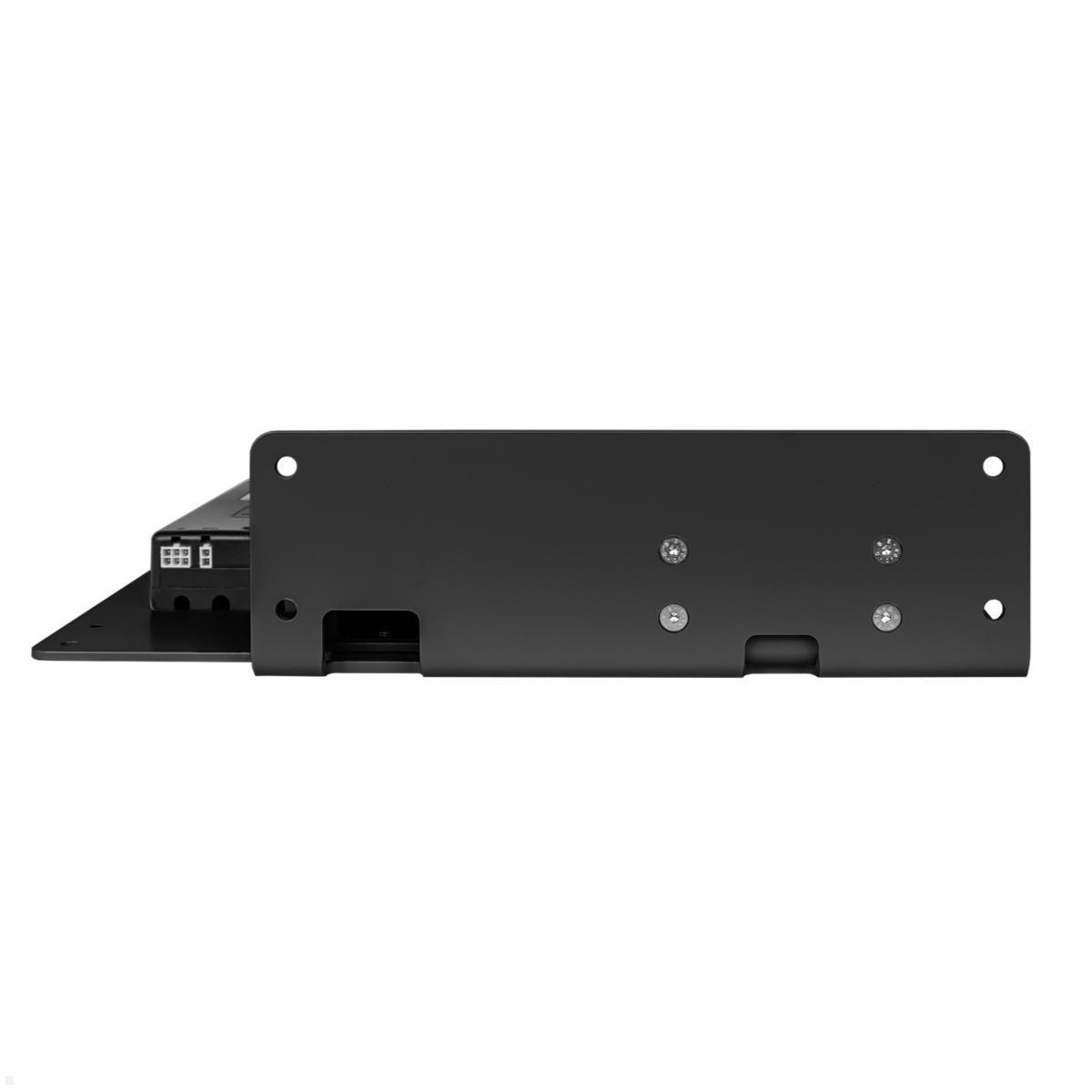 MonLines MLS675B TV Lift Standfuß elektrisch, 675mm, schwarz flache Halterung