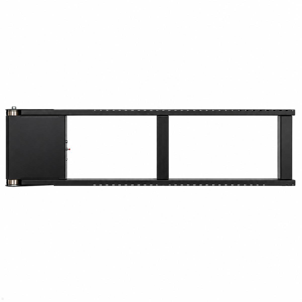 MonLines MSM08 elektrisch schwenkbare TV Wandhalterung bis 75 Zoll, schwarz, Ansicht Halterung