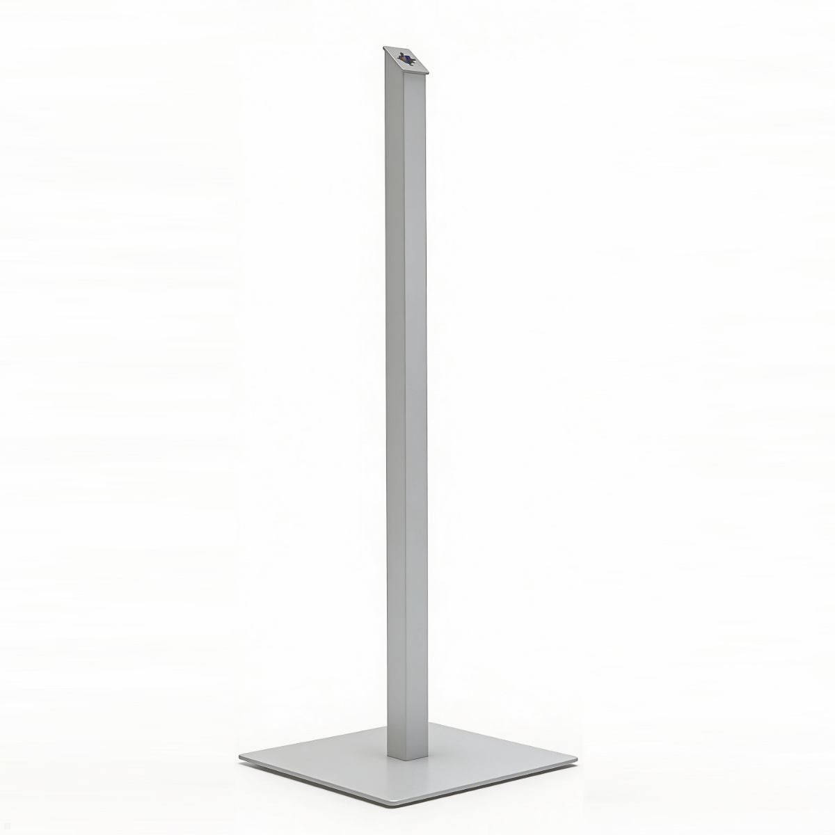 TabLines TBS013 Tablet Bodenständer, eckig, silber