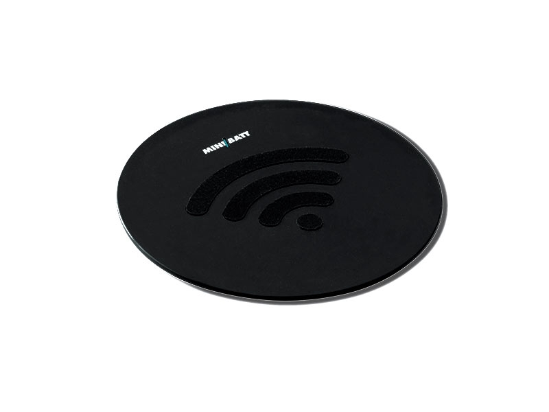 miniBatt MB-FI80 unsichtbares Qi-Ladegerät für Möbel Montage