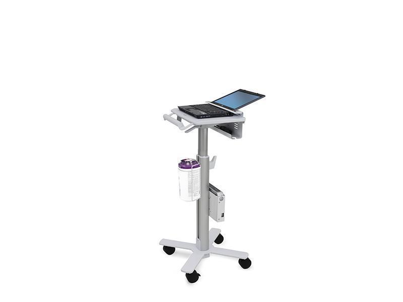 Ergotron StyleView Notebookwagen mit Rollen (SV10-1100-0), silber-weiß Ergotron StyleView Notebookwagen mit Rollen (SV10-1100-0), silber-weiß