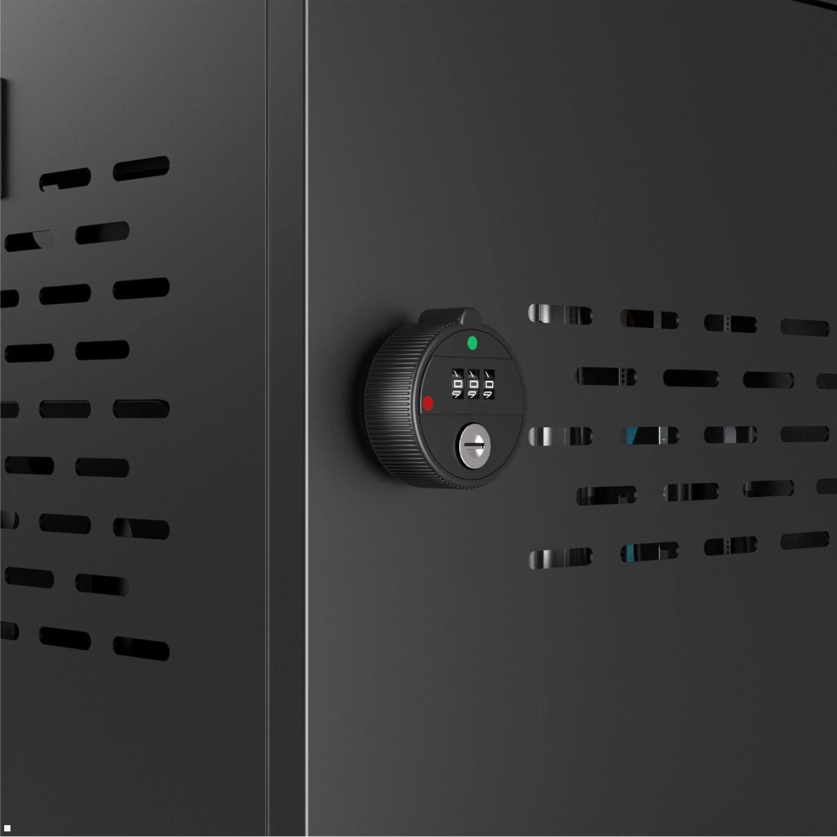 Compulocks Laptop / Tablet Ladeschrank für 16x 15,6 Zoll Geräte, abschließbar mit Zahlenschloss Compulocks Laptop / Tablet Ladeschrank für 16x 15,6 Zoll Geräte, abschließbar mit Zahlenschloss