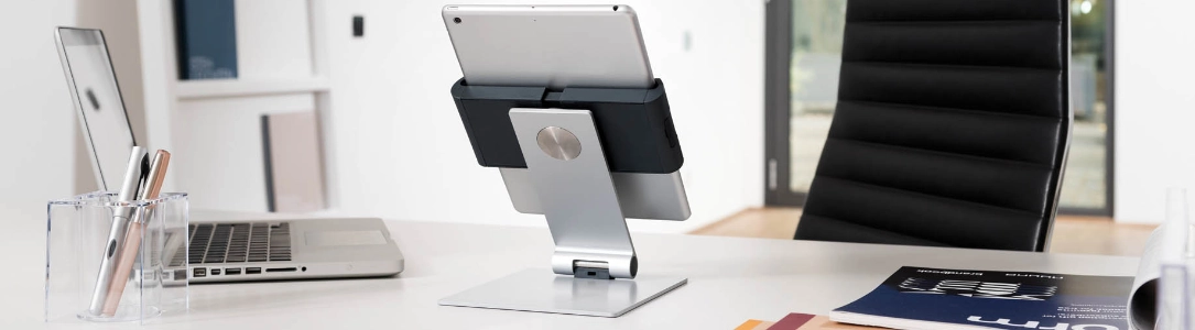 Tablet-Halterung für Tische - Tischhalterung für z.B. iPad Tablet-Halterung für Tische - Tischhalterung für z.B. iPad