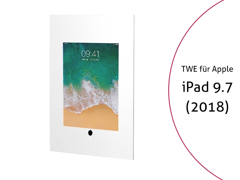 TabLines TWE063W Tablet Wandeinbau für Apple iPad 9.7 (2018), HB, weiß TabLines TWE063W Tablet Wandeinbau für Apple iPad 9.7 (2018), HB, weiß