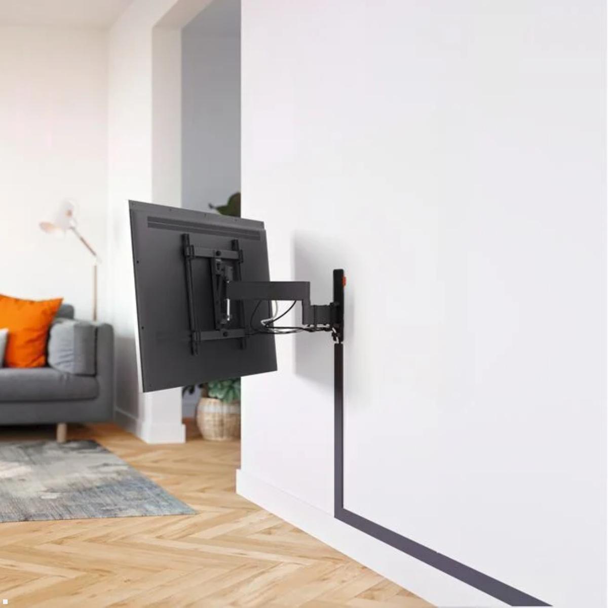 TV Kabelkanal Vogels TVA 6000, schwarz, Anwendung Fernseher TV Kabelkanal Vogels TVA 6000, schwarz, Anwendung Fernseher