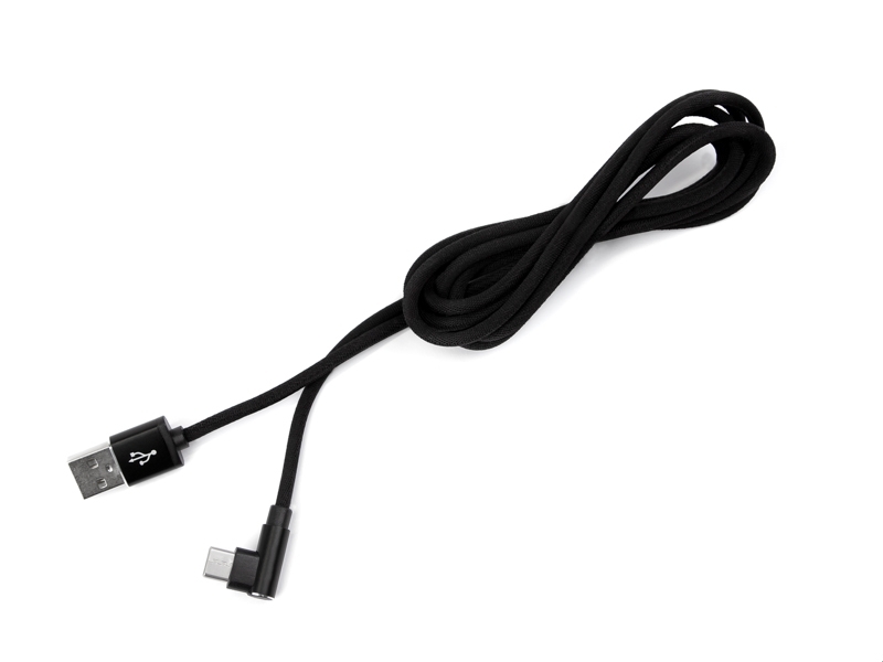 TecLines TUC007B USB auf USB C Kabel 90° gewinkelt 1 Meter