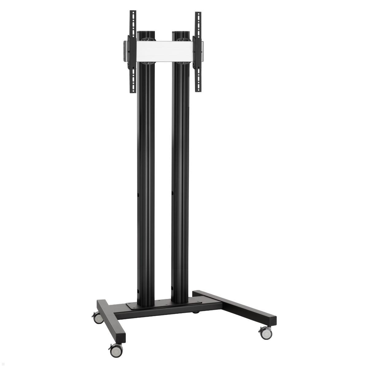 Vogels Connect-it PFT 8530 Wagenrahmen für Touchdisplays, schwarz, mit zwei Säulen PUC 27 (nicht enthalten) Vogels Connect-it PFT 8530 Wagenrahmen für Touchdisplays, schwarz, mit zwei Säulen PUC 27 (nicht enthalten)