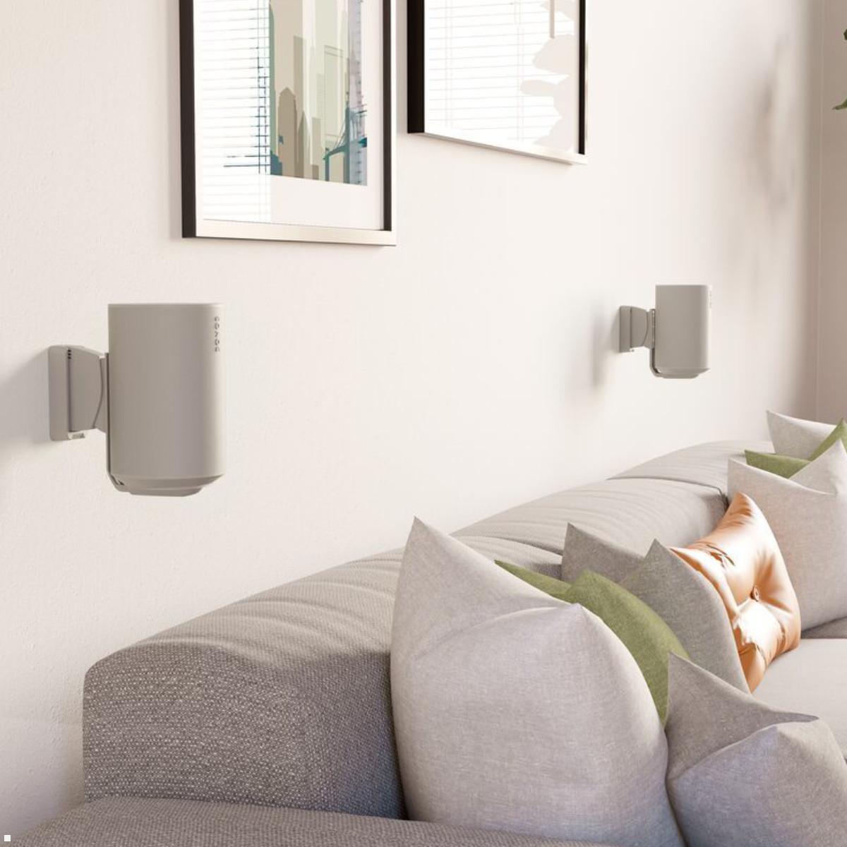 Vogels SWM 4021 Lautsprecher Wandhalterung für Sonos Era 100, weiß, Anwendungsbeispiel