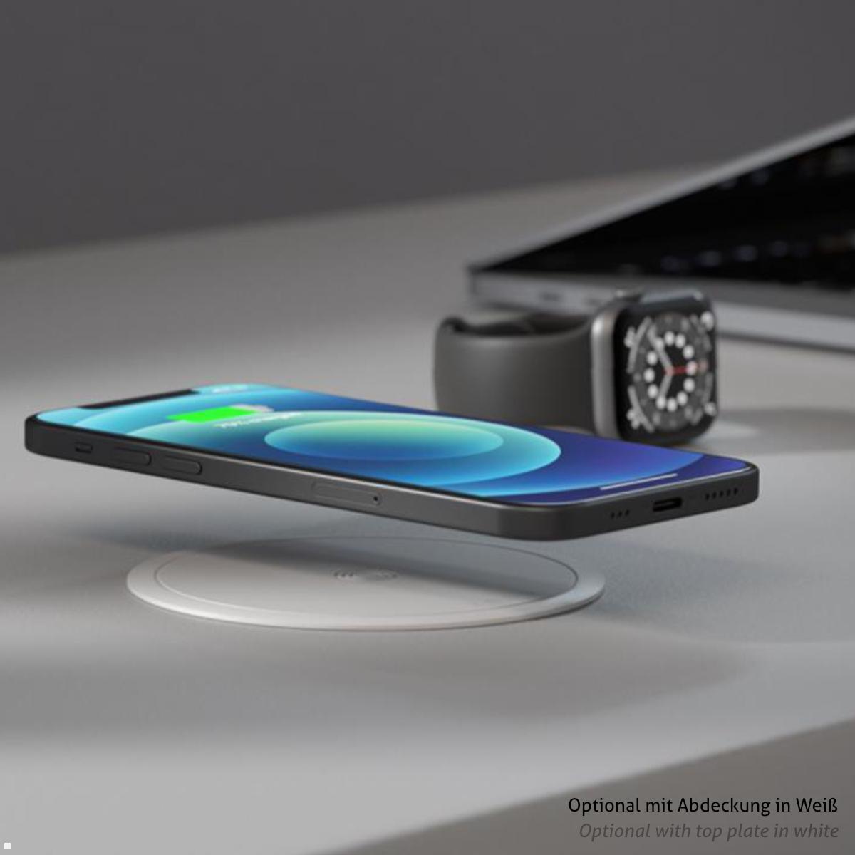 Zens PuK 3 ZETC07N-B Wireless Charger 15W mit Abdeckung, schwarz Anwendungsbeispiel Zens PuK 3 ZETC07N-B Wireless Charger 15W mit Abdeckung, schwarz Anwendungsbeispiel