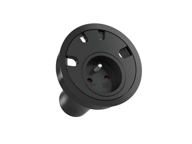 Bachmann LOOP IN UTE Steckdose mit 4x Kabeldurchführung, schwarz (938.002) Bachmann LOOP IN UTE Steckdose mit 4x Kabeldurchführung, schwarz (938.002)