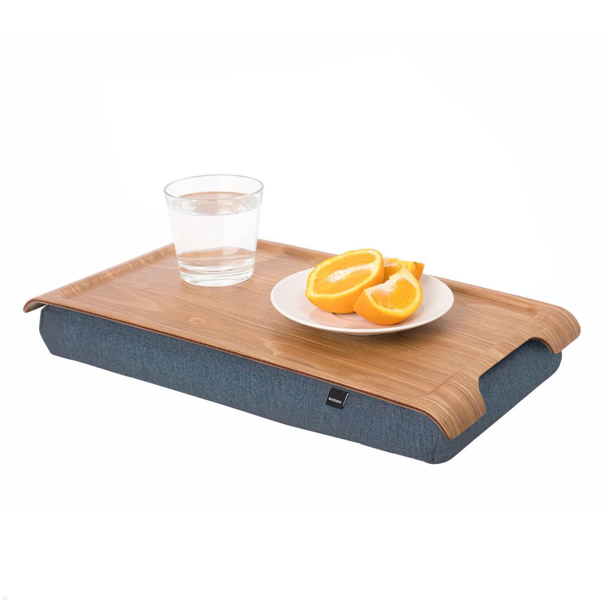 Bosign Laptop Knietablett Mini Laptray, Eschenholz, Servietablett
