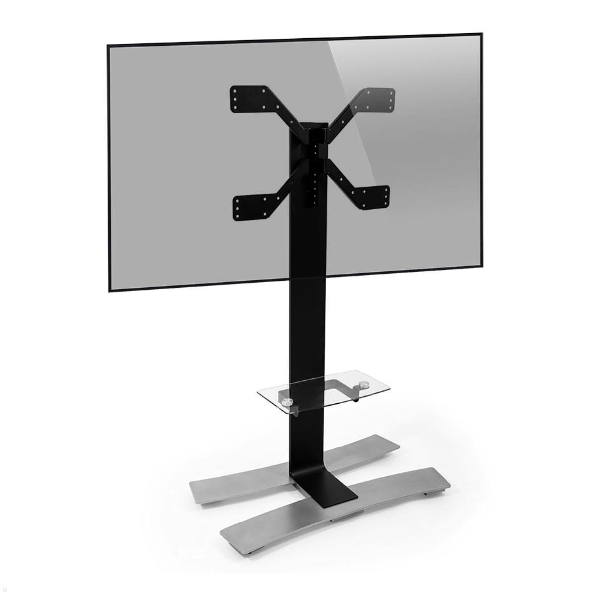 Erard WILL 1400 XL mobiler TV Ständer mit Ablage 40-85 Zoll, schwarz Erard WILL 1400 XL mobiler TV Ständer mit Ablage 40-85 Zoll, schwarz