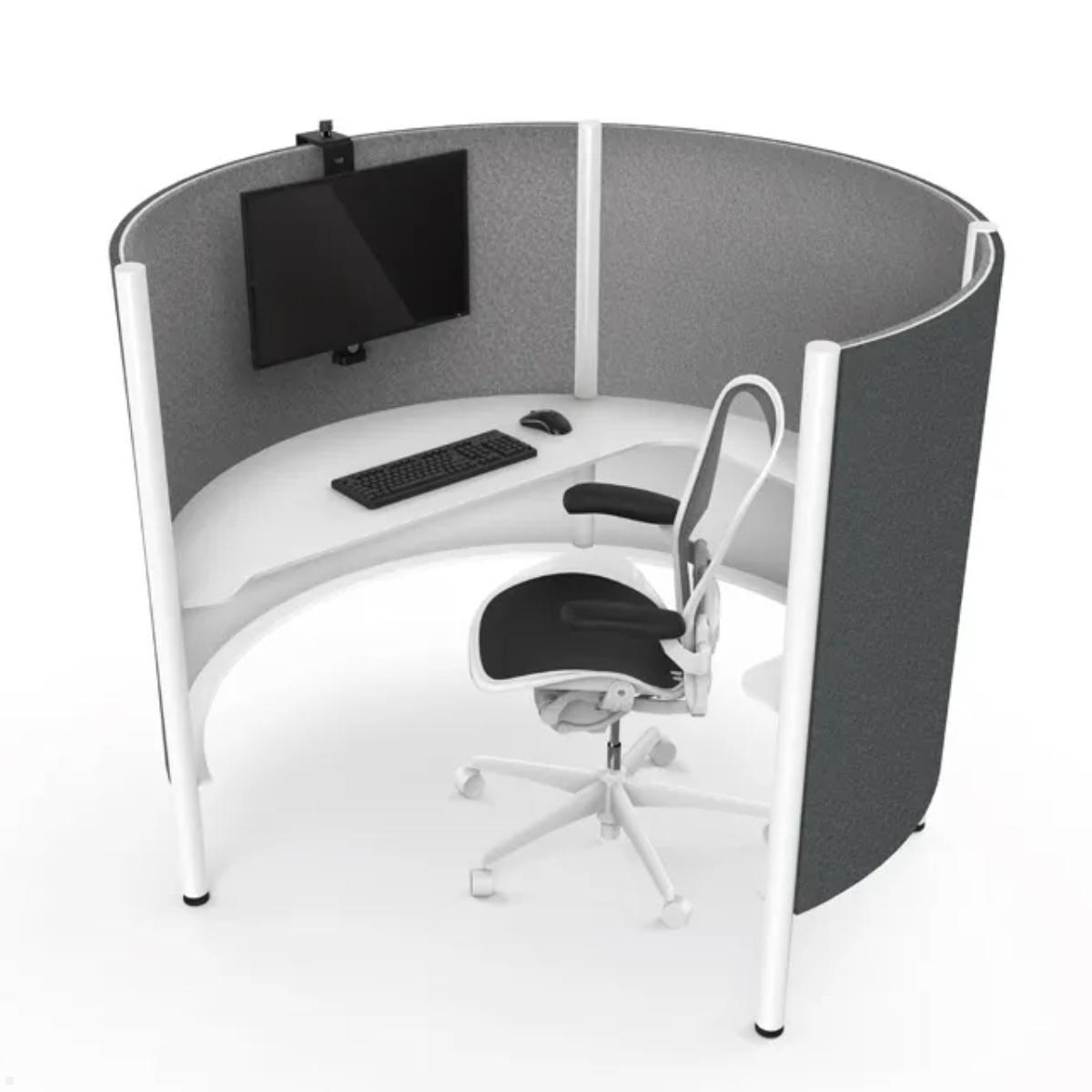 Neomounts FPMA-CH100BLACK Slatwall Monitor Halterung , Anwendung Büro