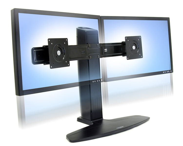 Ergotron Neo-Flex Dual Monitor Lift Monitorstandfuß (33-396-085) Ergotron Neo-Flex Dual Monitor Lift Monitorstandfuß (33-396-085)