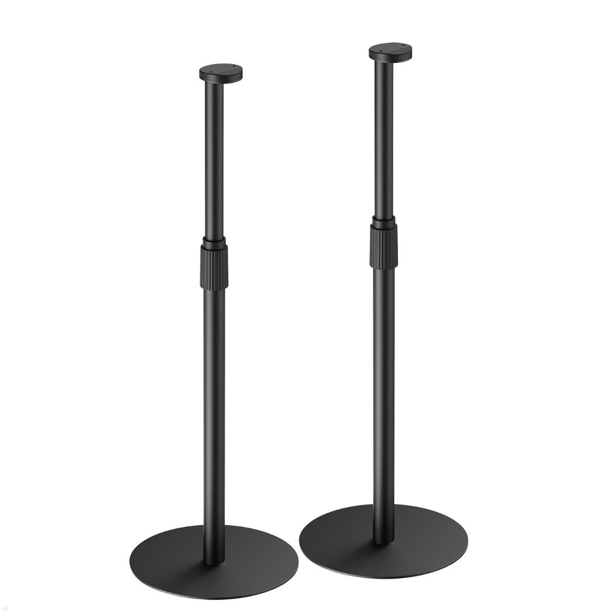 TecLines TLH007B 2x Lautsprecher Ständer Sonos Era 100 / 300 höhenverstellbar, schwarz TecLines TLH007B 2x Lautsprecher Ständer Sonos Era 100 / 300 höhenverstellbar, schwarz