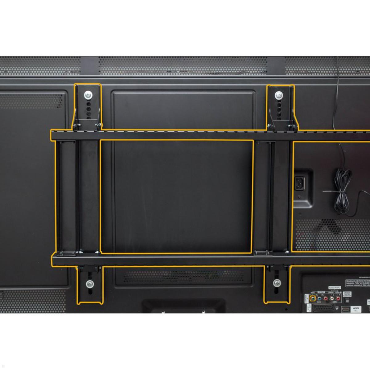 MonLines mySwing MSM08 elektrische TV Wandhalterung bis 75 Zoll, schwarz, VESA Schienen MonLines mySwing MSM08 elektrische TV Wandhalterung bis 75 Zoll, schwarz, VESA Schienen