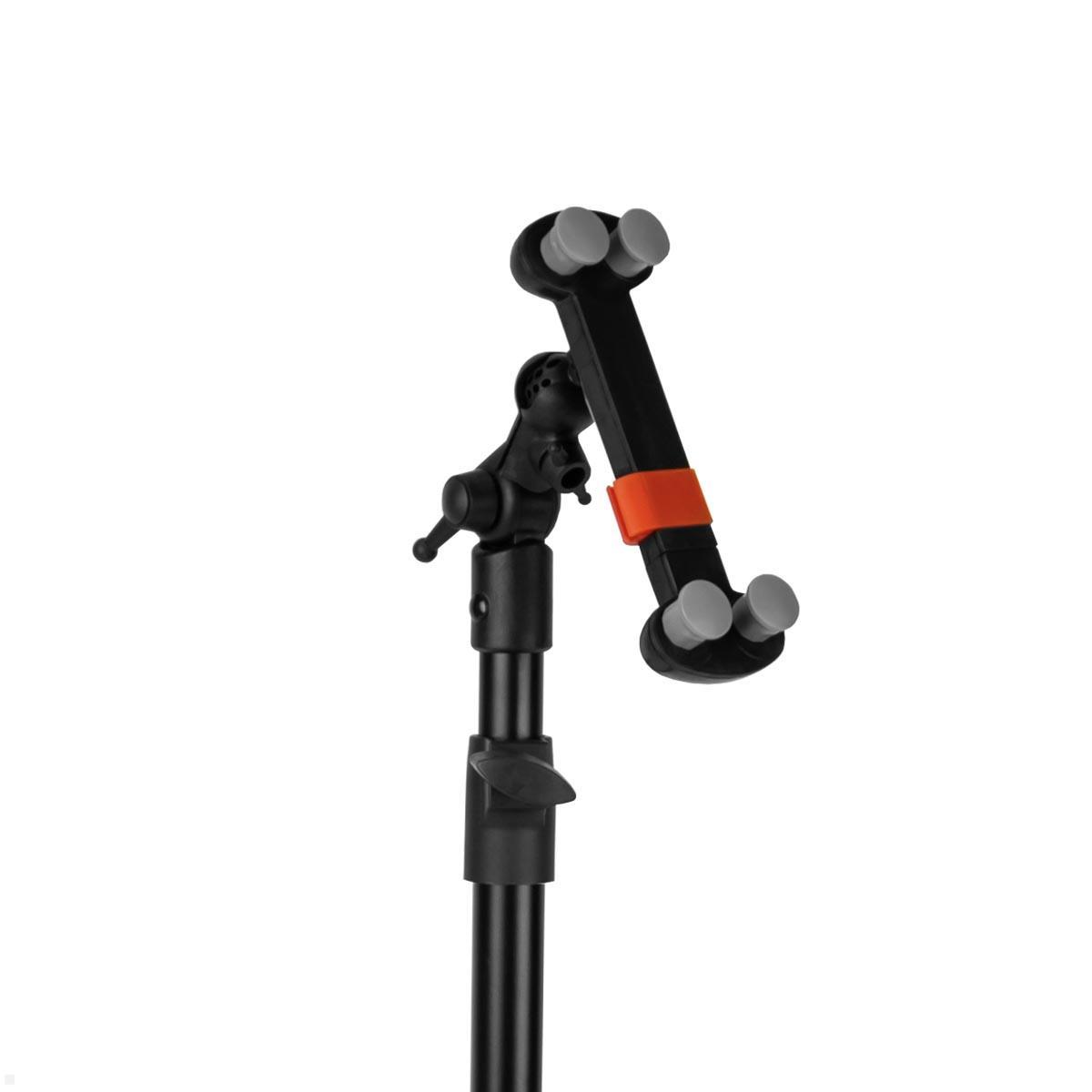 TabLines TBS012 Tablet / Smartphone Bodenstativ 4 - 12 Zoll, Detail Klemme TabLines TBS012 Tablet / Smartphone Bodenstativ 4 - 12 Zoll, Detail Klemme