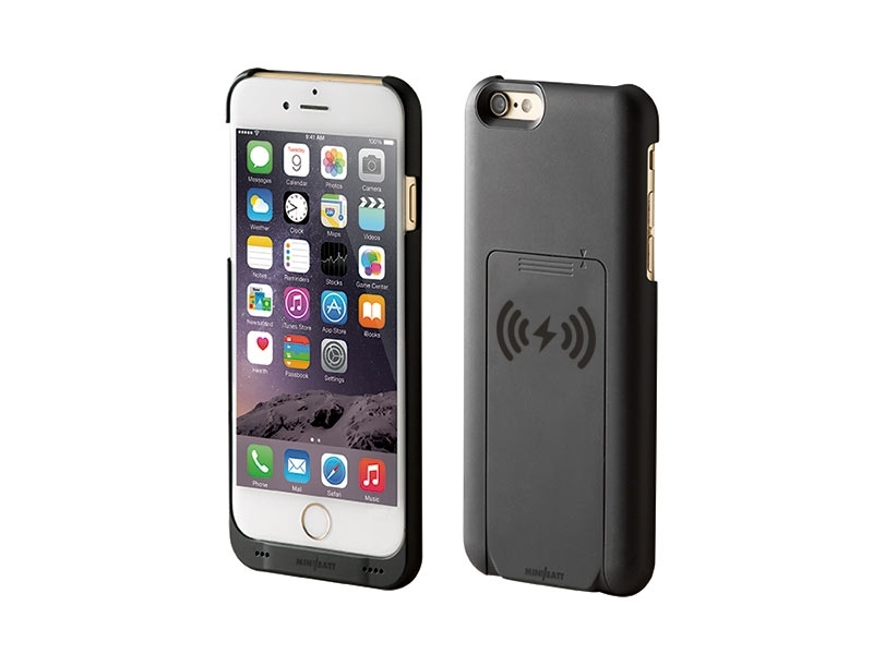 miniBatt MP-IP7+ Schutzhülle mit Qi-Ladefunktion für iPhone 7 Plus Ansicht