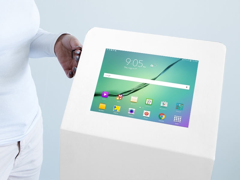 TabLines TBS023 Design Tablet Bodenständer Samsung Tab S2 9.7, quer screen TabLines TBS023 Design Tablet Bodenständer Samsung Tab S2 9.7, quer screen