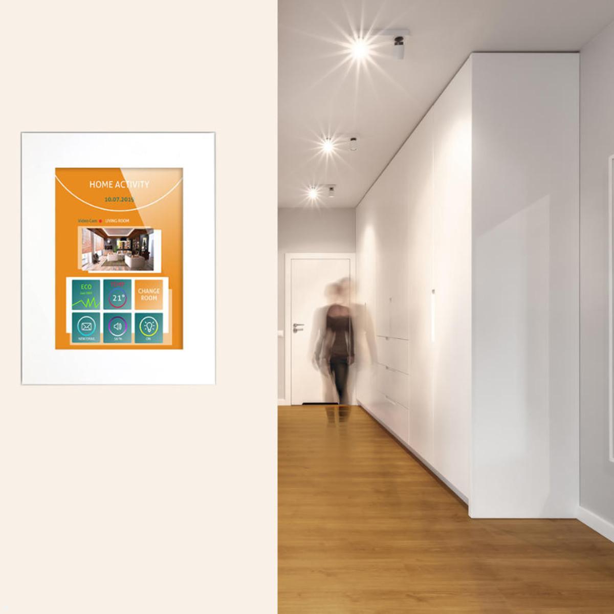 TabLines TWE091W Tablet Wandeinbau für Apple iPad Air 4 und 5, weiß, Anwendung TabLines TWE091W Tablet Wandeinbau für Apple iPad Air 4 und 5, weiß, Anwendung