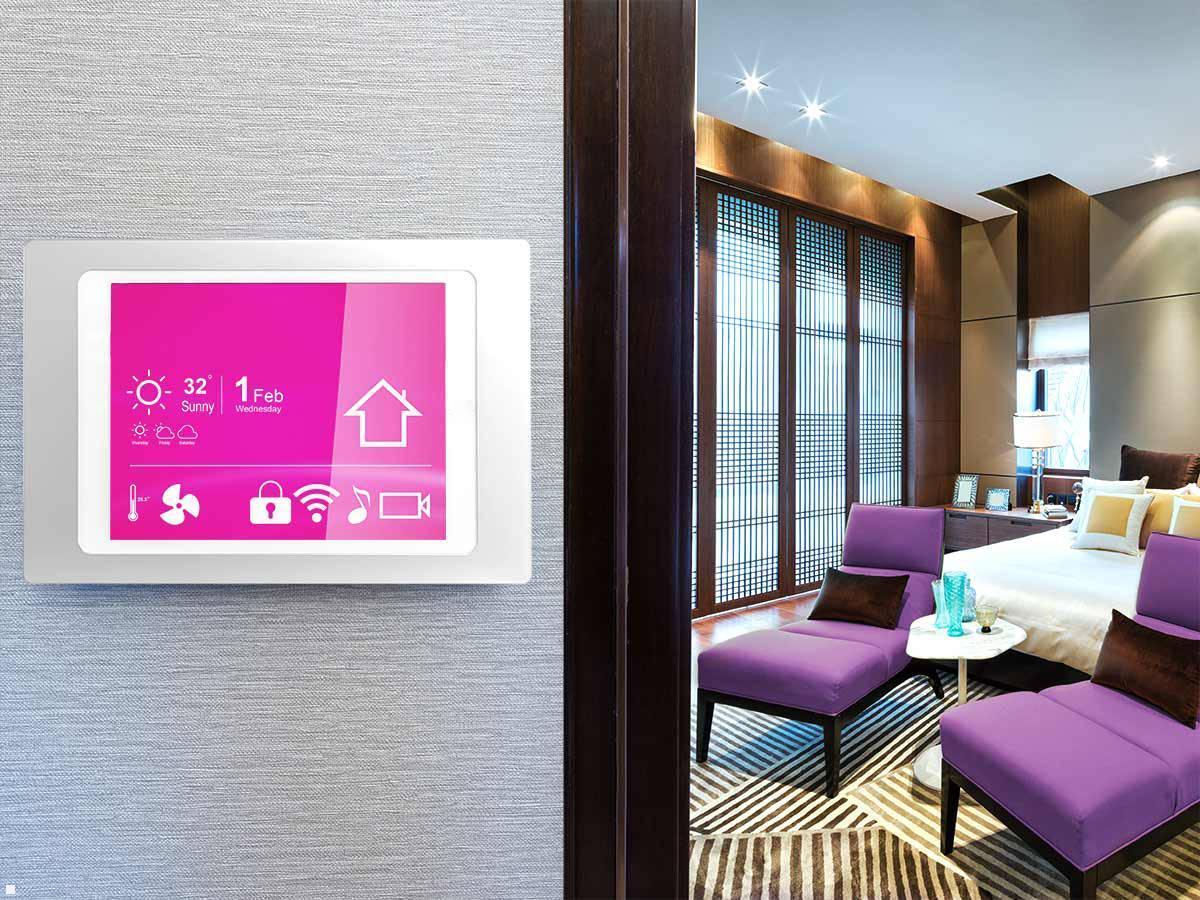 TabLines TWH029W Tablet Wandhalterung für Samsung Galaxy TAB S7 11.0 Zoll, weiß Anwendungsbeispiel TabLines TWH029W Tablet Wandhalterung für Samsung Galaxy TAB S7 11.0 Zoll, weiß Anwendungsbeispiel