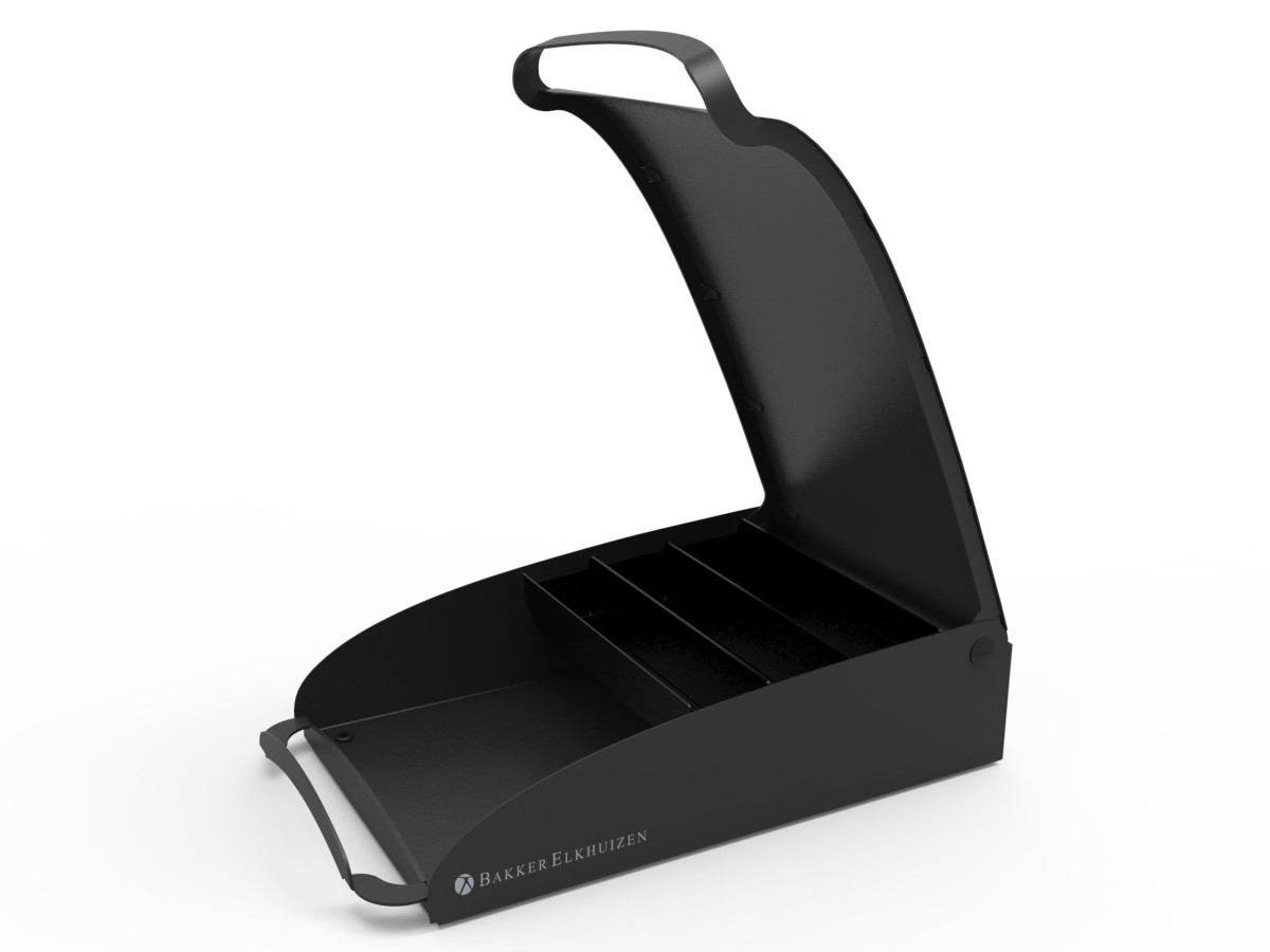 BakkerElkhuizen LockerCase Büro Toolbox, schwarz BakkerElkhuizen LockerCase Büro Toolbox, schwarz