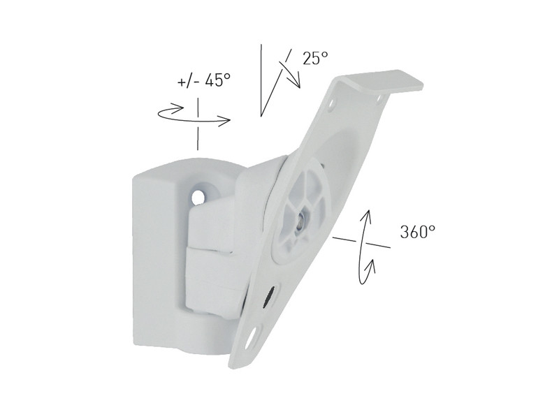 Erard SOUND FIX 1 neigbare Lautsprecherhalterung für SONOS PLAY 1 weiß Erard SOUND FIX 1 neigbare Lautsprecherhalterung für SONOS PLAY 1 weiß