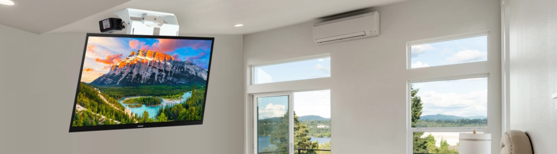 elektrische TV Deckenhalter 10-36" für Wohnzimmer / Schlafzimmer elektrische TV Deckenhalter 10-36" für Wohnzimmer / Schlafzimmer