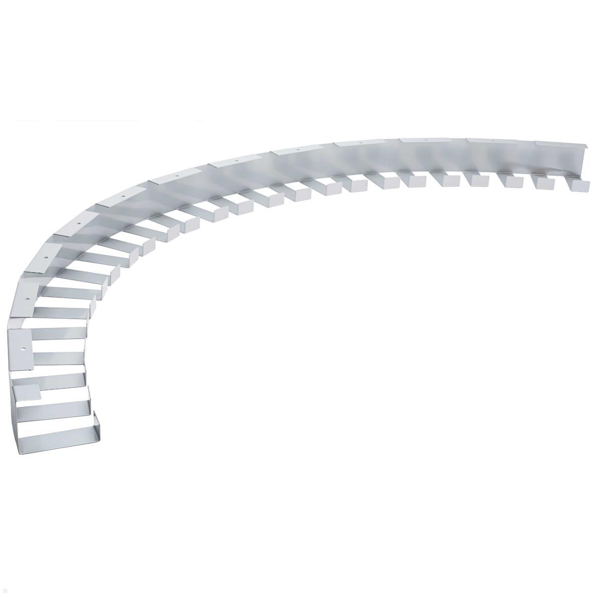 TecLines TKK011W flexibler Kabelkanal Schreibtisch 147 cm, weiß TecLines TKK011W flexibler Kabelkanal Schreibtisch 147 cm, weiß