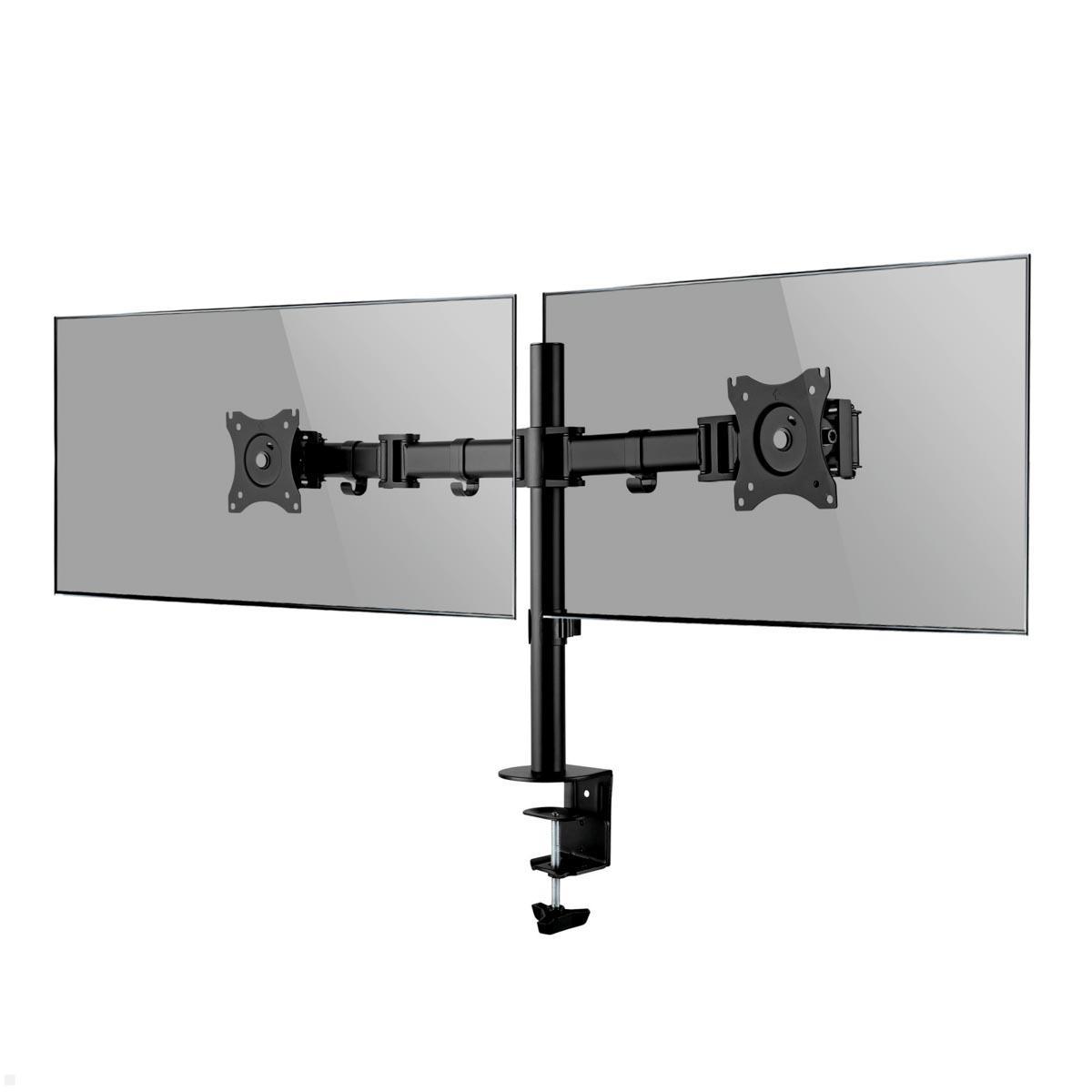 Tischhalterung 2 Monitore / 2-fach Halter / dual Monitorhalterung