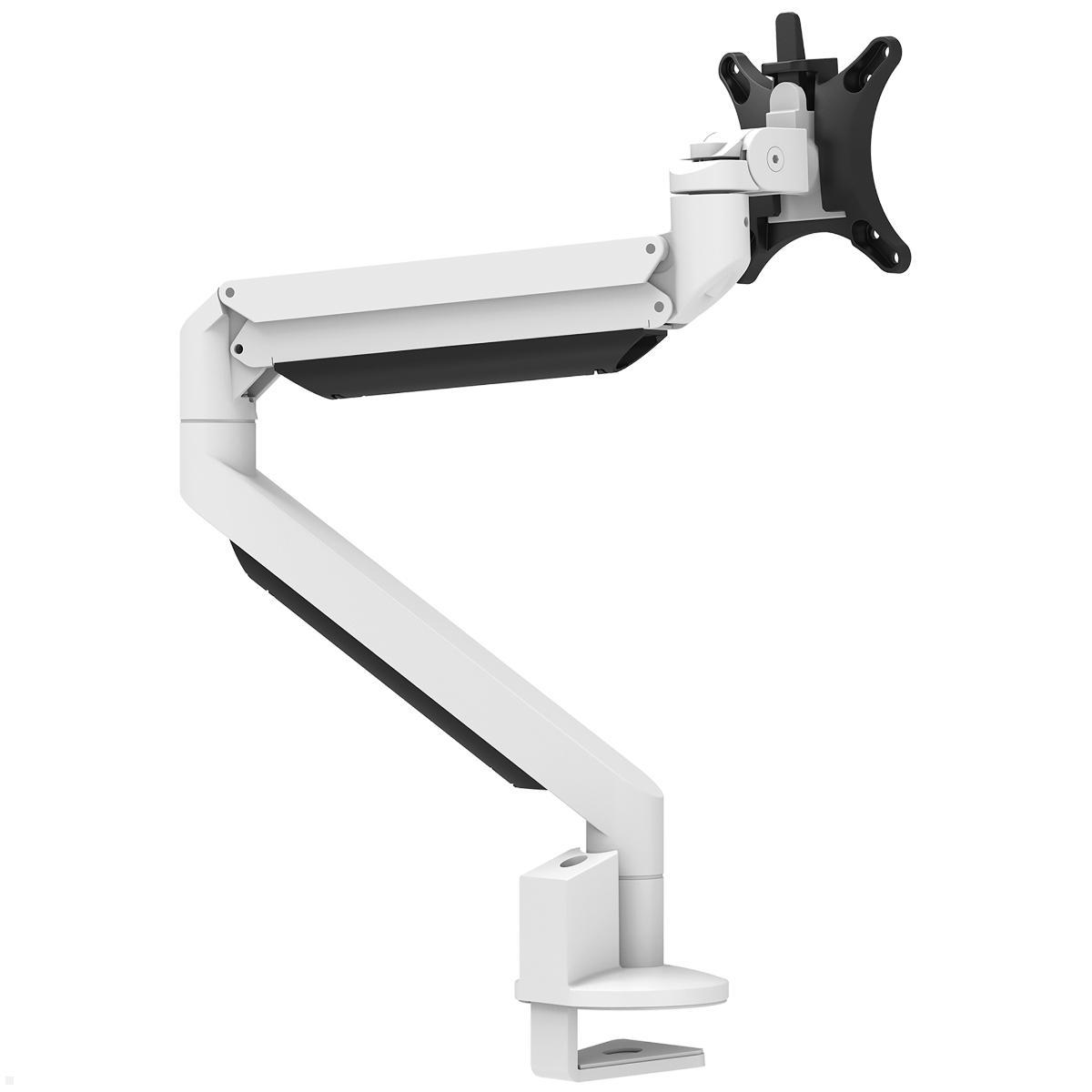 Fellowes Galaxy Single Monitor Tischhalterung mit C-Klemme, seitliche Rückansicht