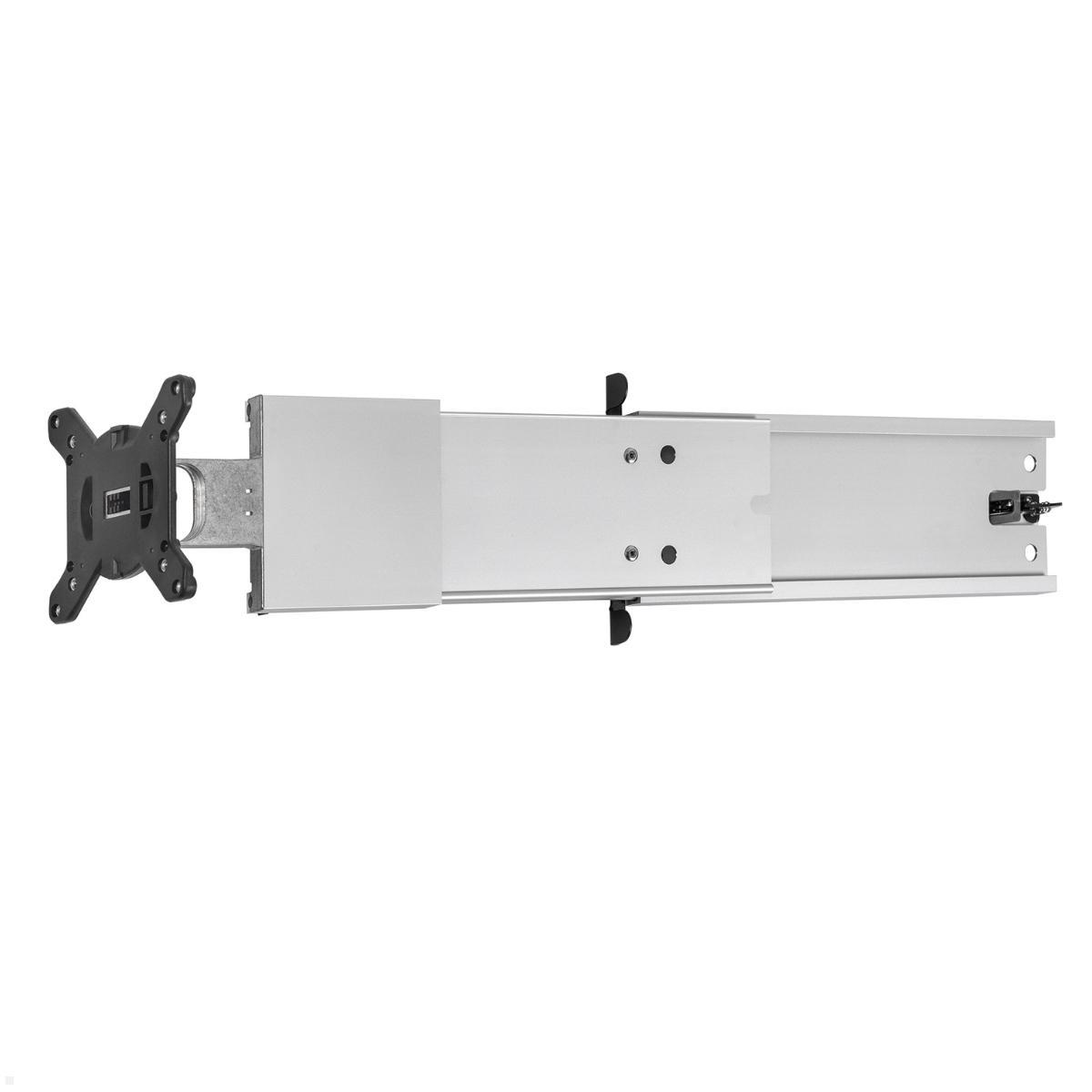 Novus SKY 20W Fernseh TV Wandhalterung, ausgezogen, schräge Draufsicht
