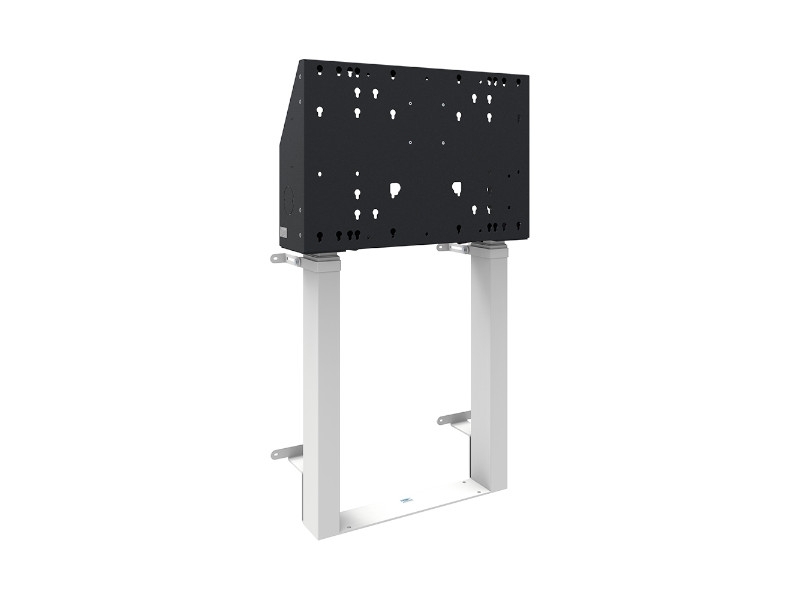 SmartMetals Bodenständer mit Wandlift XXL für Touchscreens 86 Zoll, weiß SmartMetals Bodenständer mit Wandlift XXL für Touchscreens 86 Zoll, weiß