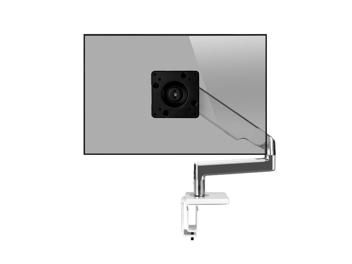 Humanscale M2.1 Monitorhalterung USM Tische gerade, weiß Humanscale M2.1 Monitorhalterung USM Tische gerade, weiß