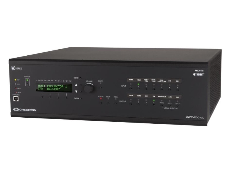 Crestron DigitalMedia Präsentationssystem 300-C-AEC Serie-3 m. Echokompensation