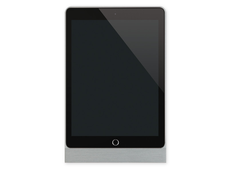 Basalte Eve Tablet Wandhalter iPad Pro 9.7 eckig silber