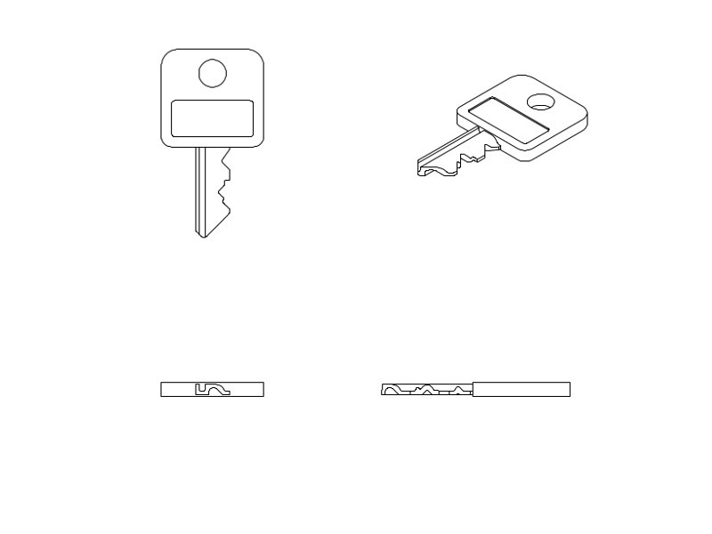 Dataflex Viewmate 32309 Masterschlüssel / Ersatzschlüssel für Viewmate Computerhalterung Zeichnung Dataflex Viewmate 32309 Masterschlüssel / Ersatzschlüssel für Viewmate Computerhalterung Zeichnung