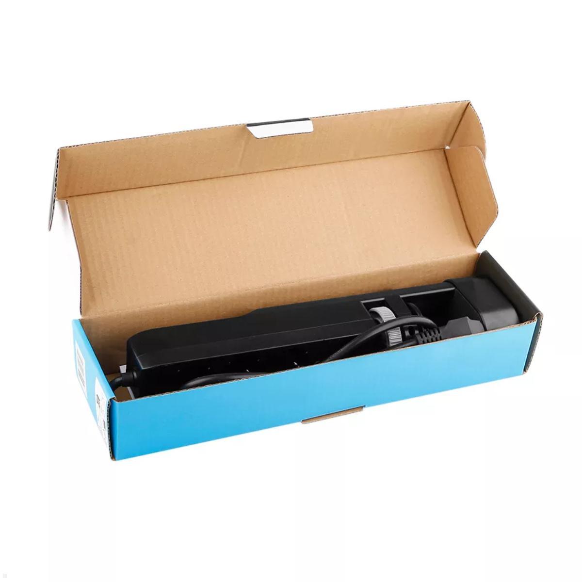 Neomounts VOLT Tischsteckdose DS22-840BL6 mit Klemme, Verpackung