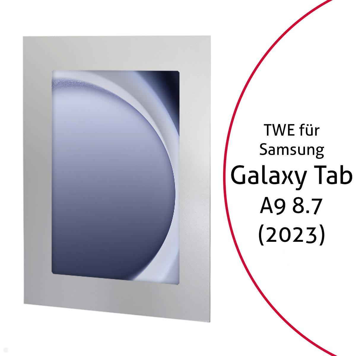 TabLines TWE113S Tablet Wandeinbau für Samsung Tab A9 8.7, silber TabLines TWE113S Tablet Wandeinbau für Samsung Tab A9 8.7, silber