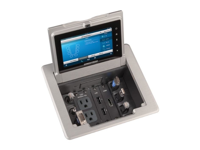 Crestron Zubehör Kabelaufrolleinrichtung für Tischanschlussfelder Audio Tischanschlussfeld (optional)