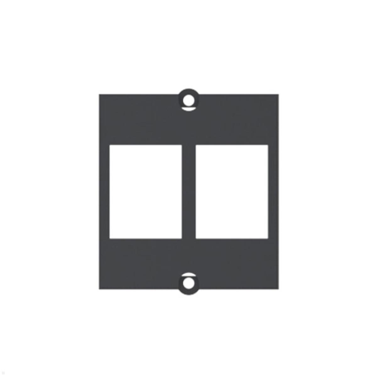 Bachmann Rahmen für 2x Tera CAT7 Modul (917.039)