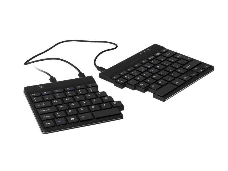 R-Go Split ergonomische Tastatur QWERTY (UK) RGOSP-UKWIBL, schwarz R-Go Split ergonomische Tastatur QWERTY (UK) RGOSP-UKWIBL, schwarz