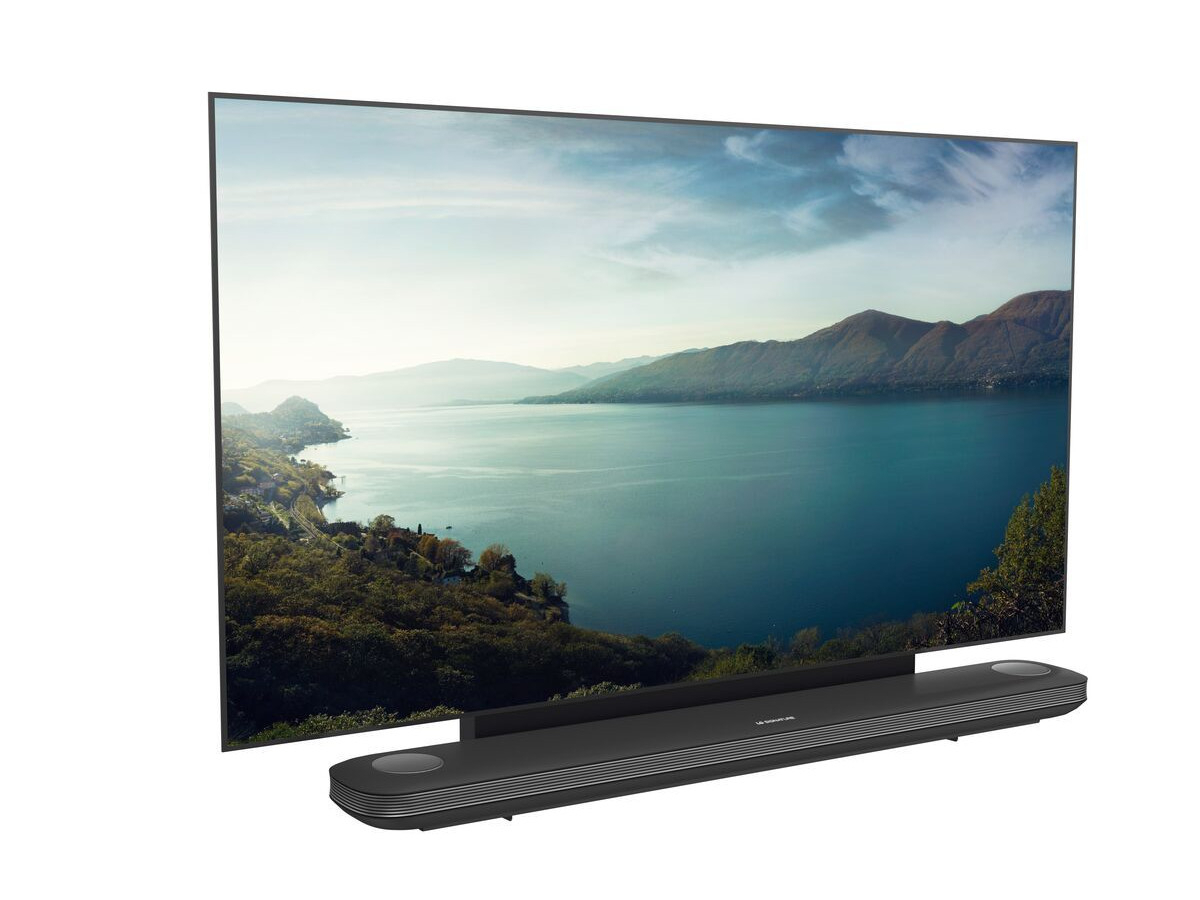 Vogels NEXT 7555 elektrische TV Wandhalterung für LG Signature, schwarz Anwenungsbeispiel