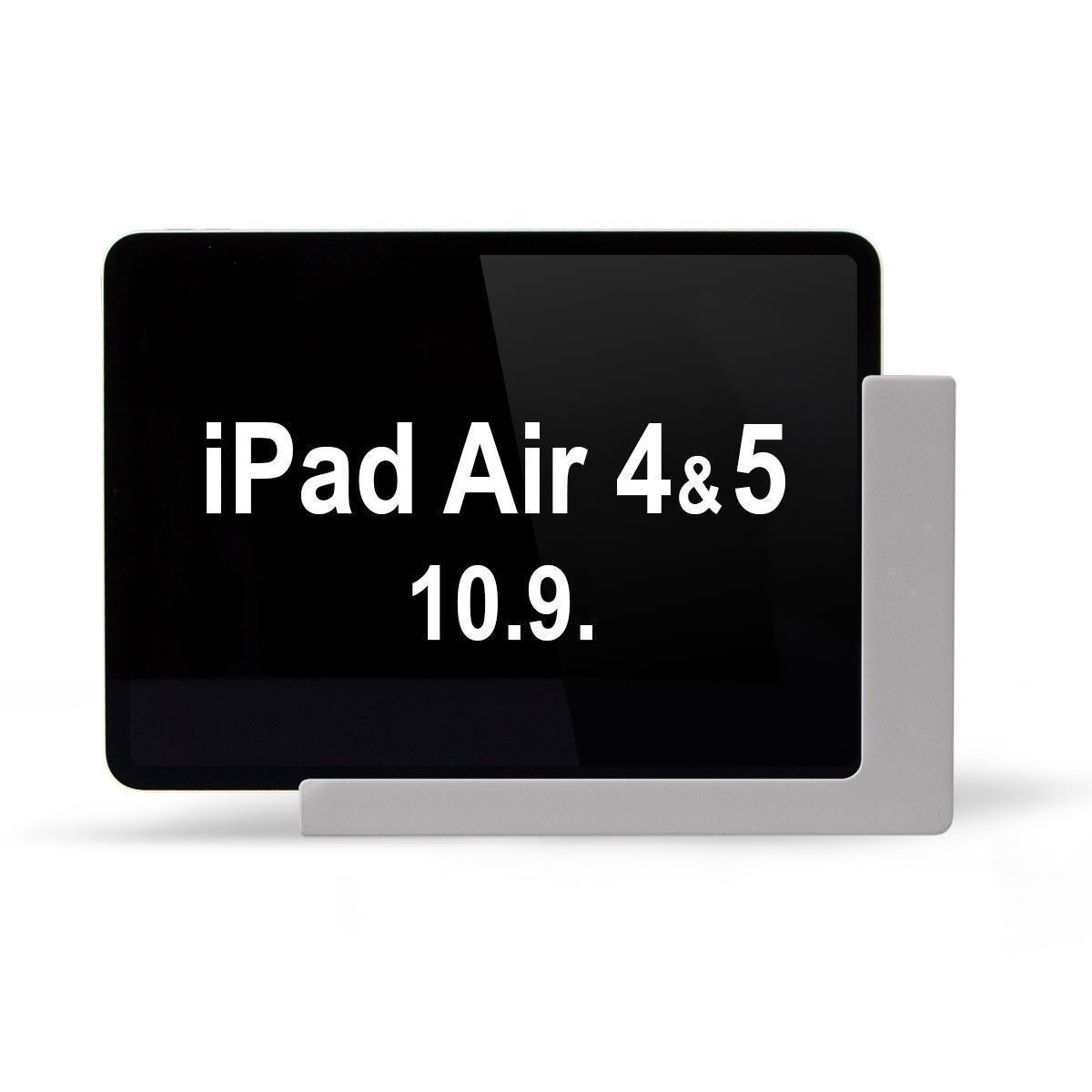 TabLines TWP005S Wandhalterung mit Ladefunktion für iPad Air 4 und 5 10.9, silber TabLines TWP005S Wandhalterung mit Ladefunktion für iPad Air 4 und 5 10.9, silber