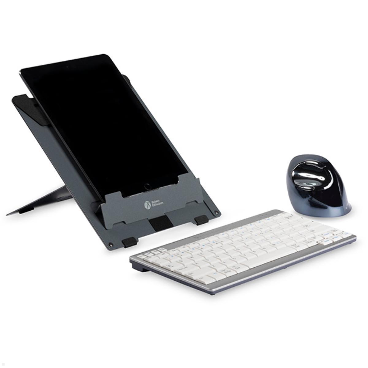 BakkerElkhuizen Laptopständer Ergo-Q 160, höhenverstellbar (BNEQ160DG) mit Tablet BakkerElkhuizen Laptopständer Ergo-Q 160, höhenverstellbar (BNEQ160DG) mit Tablet