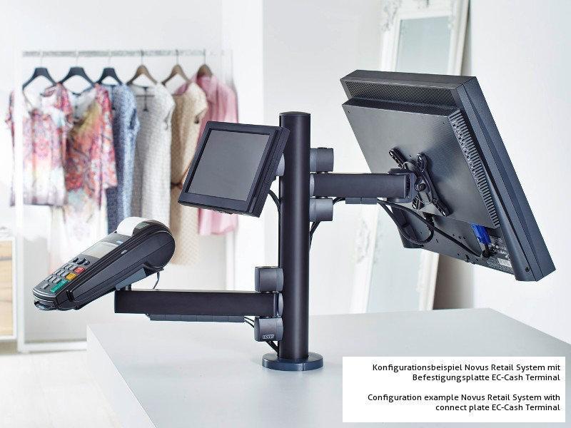 Novus POS Solution Halterung für Ingenico Move 3500, Anwendung Kasse