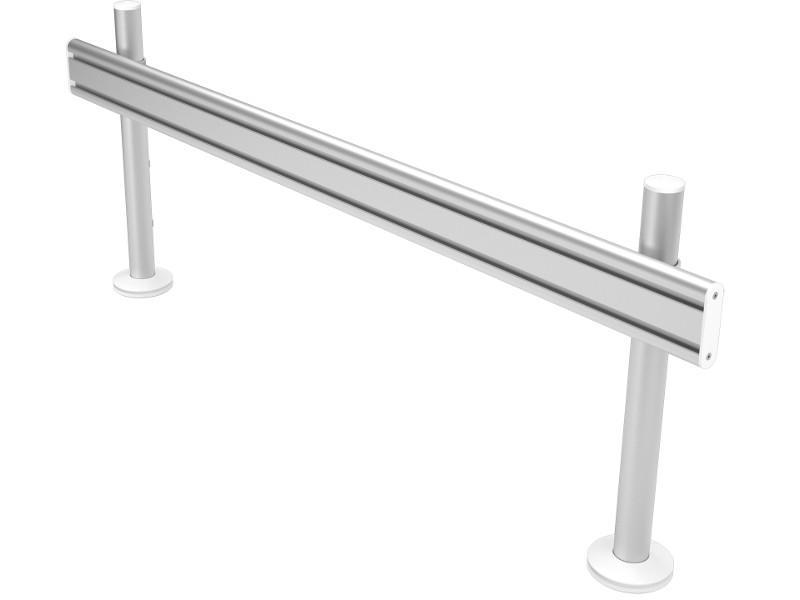 Dataflex Viewlite Schienensystem Slatwall für den Tisch 1200mm (58.702)