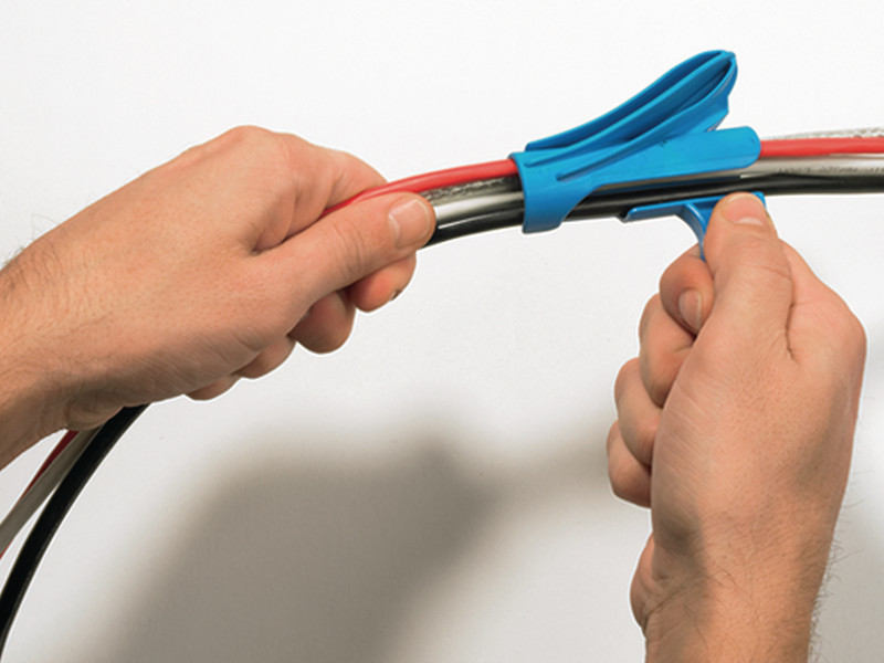 HellermannTyton Kabelbündelschlauch HWPP25L2 (161-64415) weiß Kabel Einziehhilfe HellermannTyton Kabelbündelschlauch HWPP25L2 (161-64415) weiß Kabel Einziehhilfe