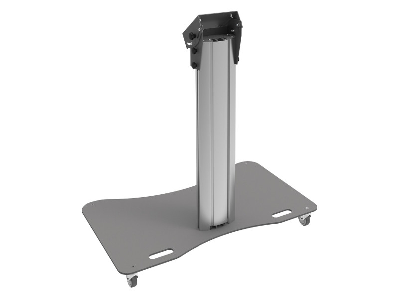 SmartMetals mobiler Monitor Trolley 90 Zoll neigbar 950mm Rückansicht